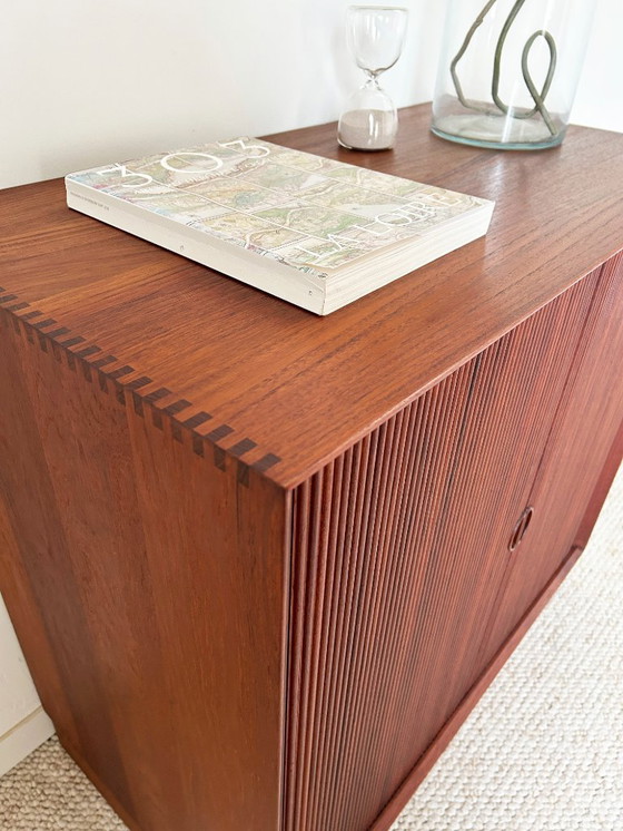 Image 1 of Buffet with revolving doors N°301 Peter Hvidt and Orla Mølgaard Nielsen