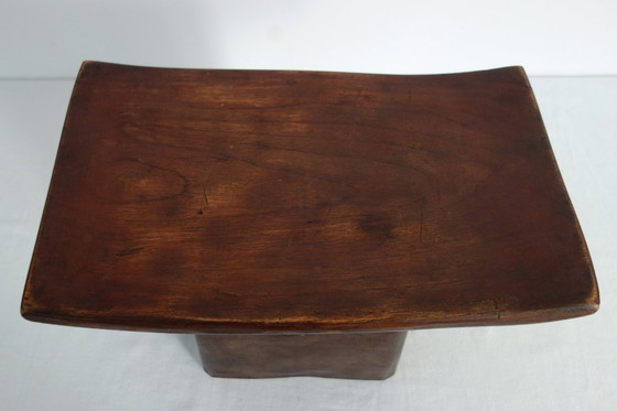 Image 1 of Small vintage African stool