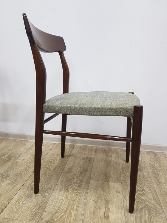 Chaises Mid-Century No. 603 de Lübke, années 1960, Lot de 5 – Chaises de salle à manger, Mid Century Modern (photo 4 of 17)