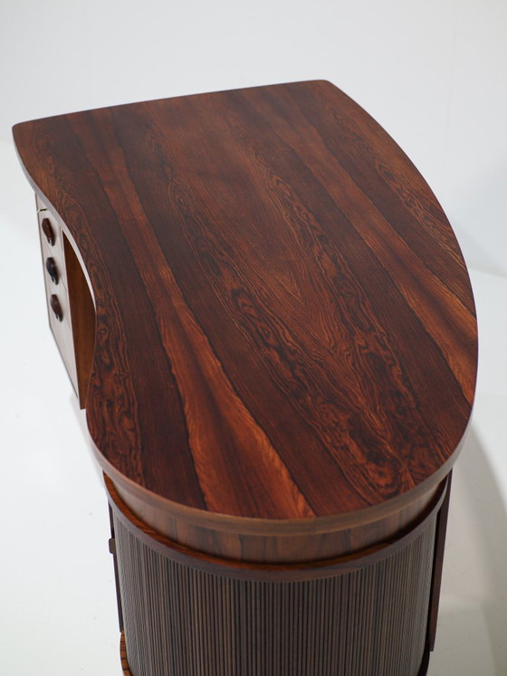 Kai Kristiansen Schreibtisch mit Bar Modell 54 Kidney Palisander – Wood (photo 17 of 19)