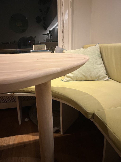 Table de salle à manger sur mesure en chêne massif bio