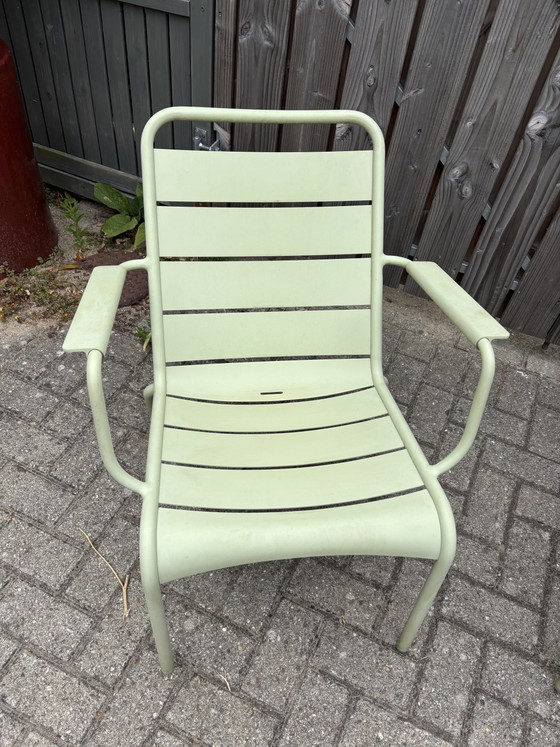 Image 1 of Fermob Luxembourg chaise longue de jardin avec accoudoirs 