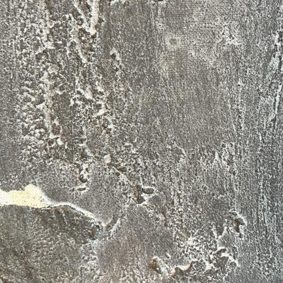 Louis-Marie Londot, Composition brutaliste abstraite, Huile sur toile, 1964 – Peintures et dessins, Canvas (photo 7 of 11)
