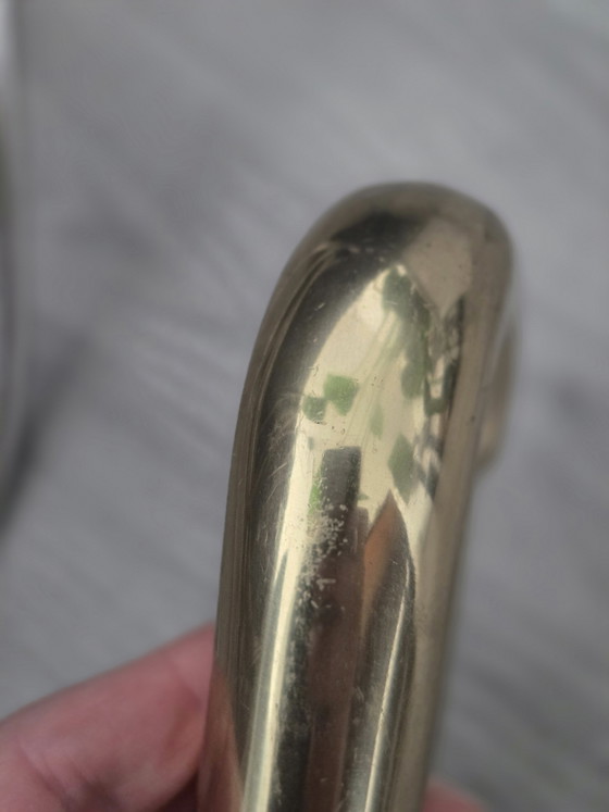Portariviste vintage “Cigno” | Maison Jansen, circa anni '70 – Brass, Chrome (photo 11 of 15)
