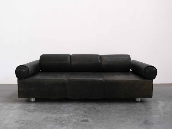 Image 1 of Divano vintage Marzio Cecchi anni '70 in pelle di bufalo 