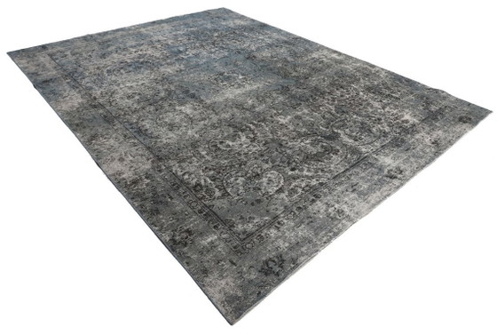 Image 1 of Tapis d'art vintage noué à la main 278x378
