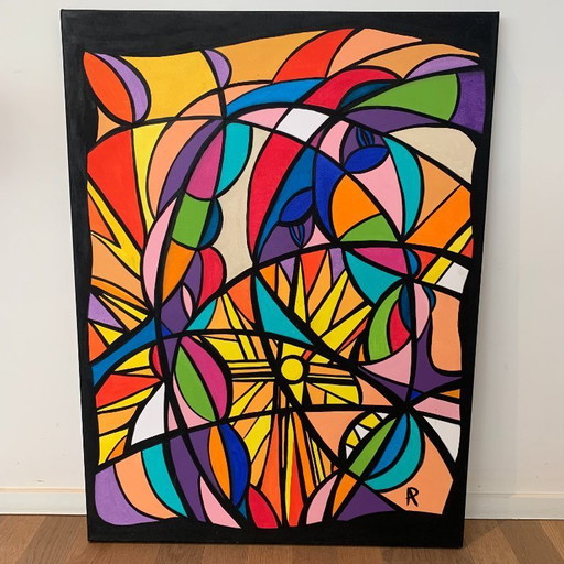 Abstract Composition By Anne Philippe