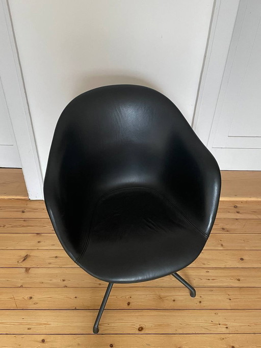 Sedia in pelle Boconcept Adelaide