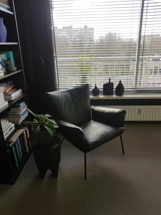 Image 1 of 2x leren Gaucho fauteuil