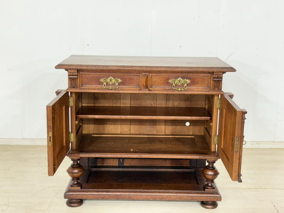 Image 1 of Gründerzeit Vertiko / Kommode / Wohnzimmerschrank – um 1880