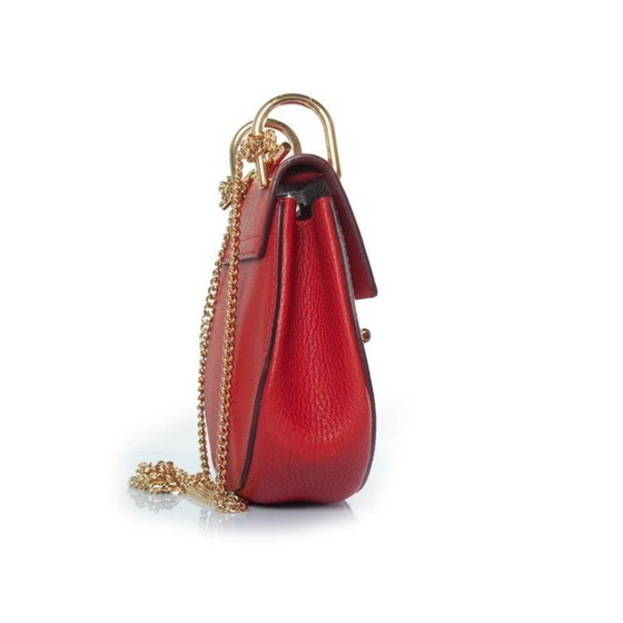Image 1 of Chloe, bolso de piel roja