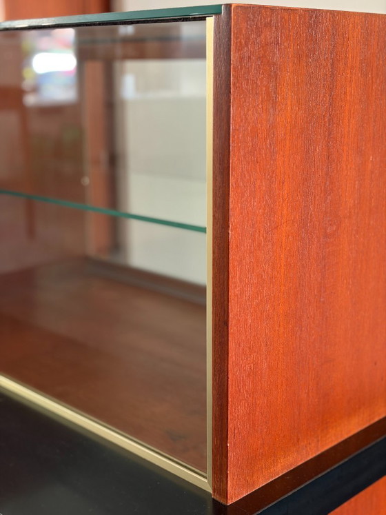 Comptoir Vintage avec Vitrine et Tiroir – Glass, Wood (photo 5 of 10)