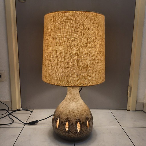 Grande lampe à poser en céramique, West Germany 1960,70, vintage