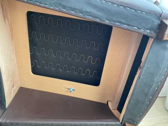 Image 1 of Bankstel 2,5 Zits bank en 2 fauteuils leer 