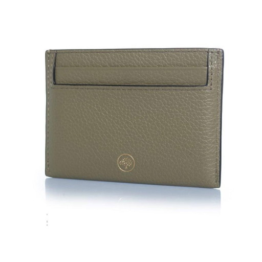 Mulberry, green leather card holder