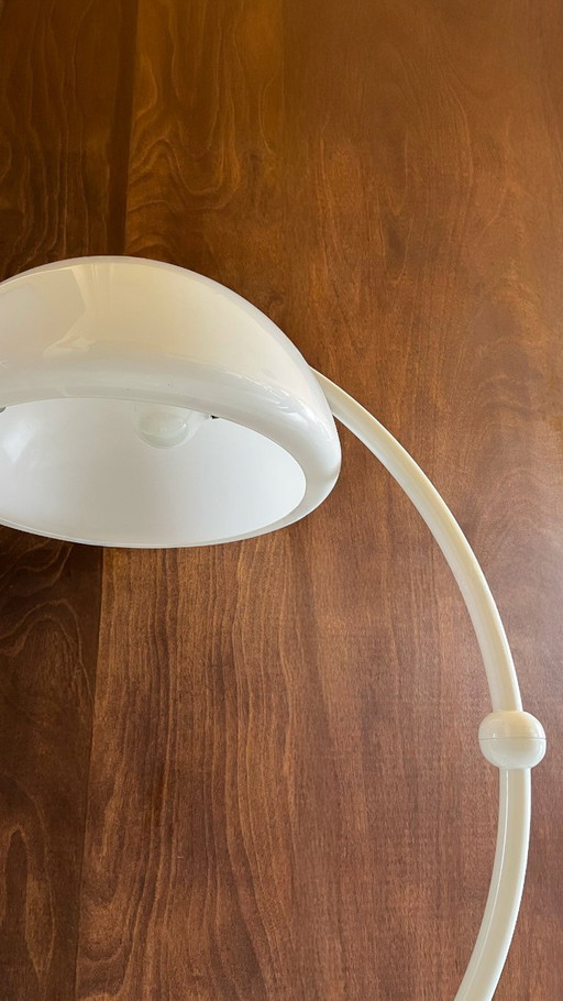 Serpente Stehlampe hergestellt von Martinelli Luce, 1960.