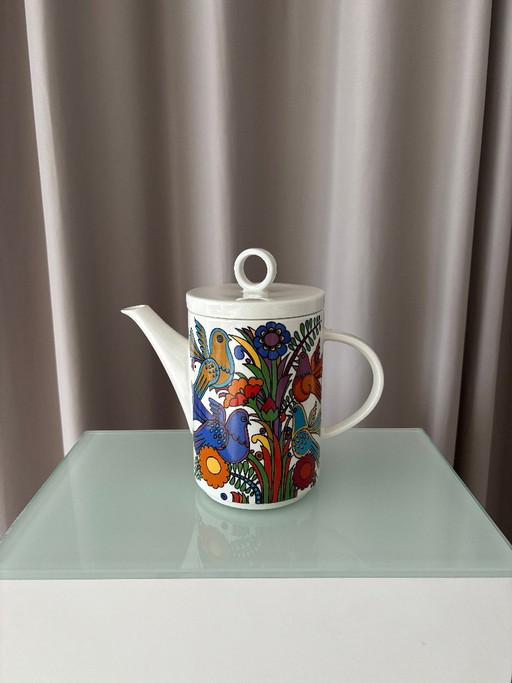 Vintage Villeroy & Boch Acapulco Teekanne – tafelaccessoires, Ceramic