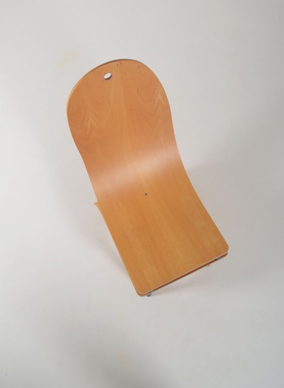 Image 1 of Sillón de diseño danés único en madera.