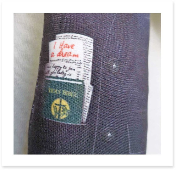 Image 1 of Martin Luther King Gift | Black History Decor | Art Doll Collectible | Civil Rights Leader Gift