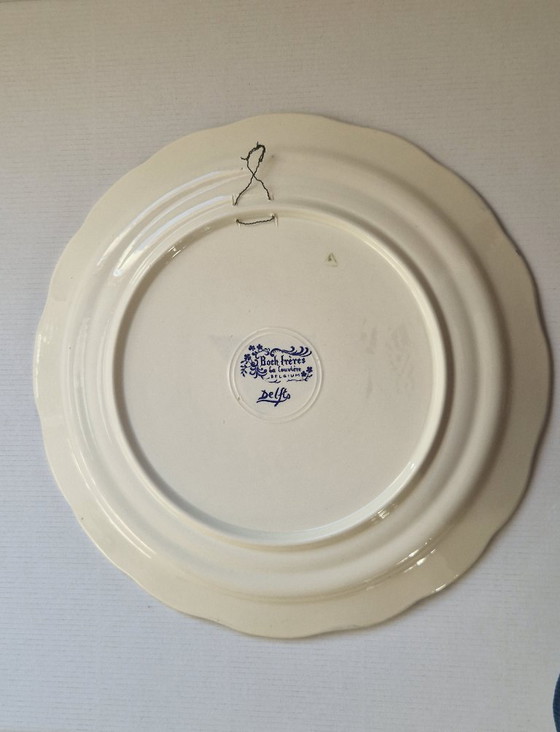 Image 1 of Piastra da muro.Delfts.Boch Freres La Louviere.