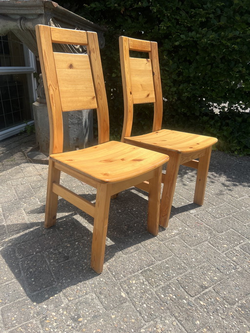 1970s dining chairs, Ilmari Tapiovaara