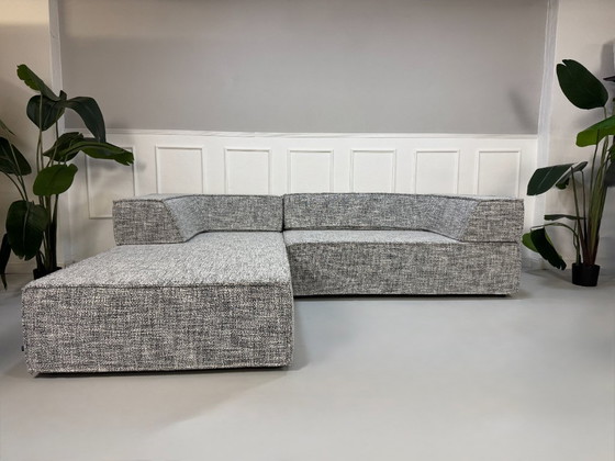 Image 1 of Divano di design COR Trio in tessuto grigio set modulare