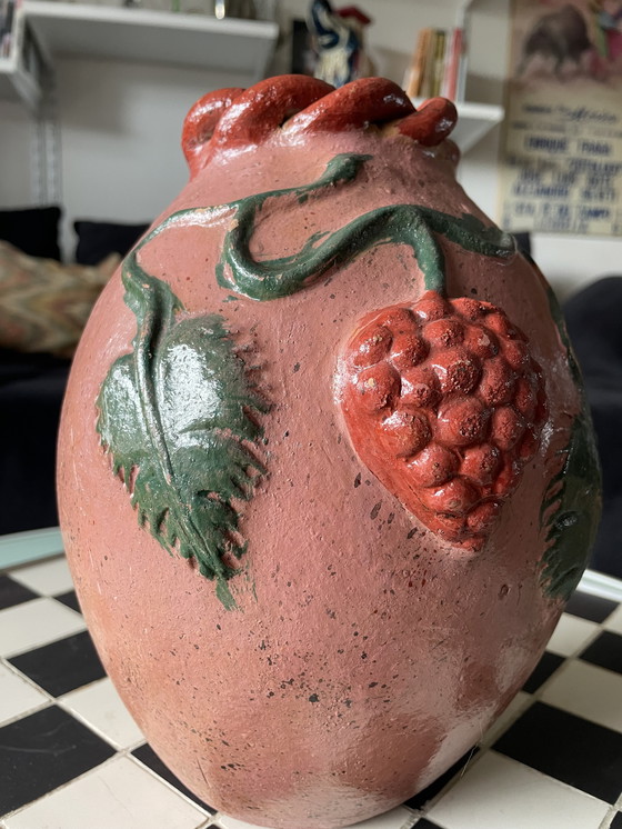 Image 1 of Jarrón de terracota hecho a mano