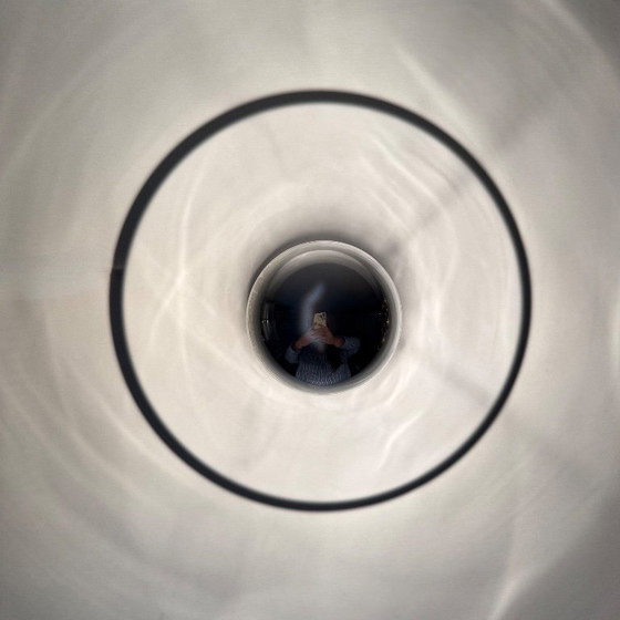 Image 1 of Mid Century Design Wandleuchte aus weißem Aluminium, 1970er Jahre