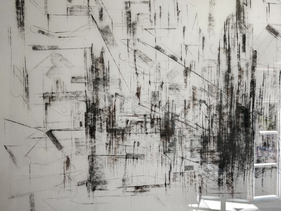 Image 1 of Unique charcoal drawing