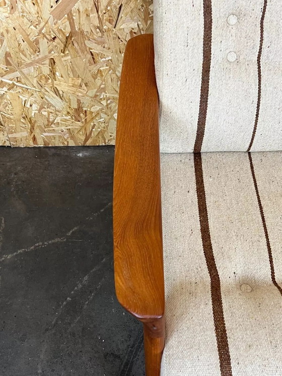 Image 1 of Poltrona in teak Easy Chair anni '60-'70 di Sven Ellekaer per Komfort Design Danimarca