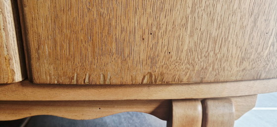 Image 1 of Meuble style Art déco- Chêne er hêtre- années 1950