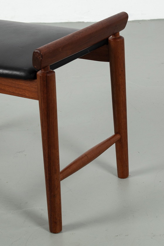Image 1 of Danish teak footstool