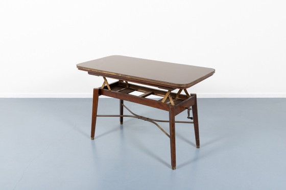 Image 1 of Italiaanse moderne verstelbare tafel, jaren 60
