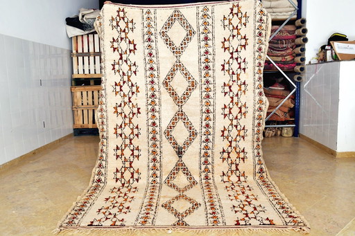 Tapis Marmoucha Marocain Vintage - 277 x 186 cm