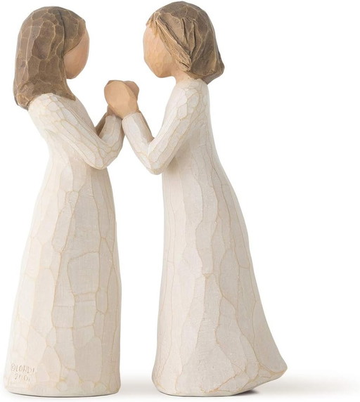 Willow Tree 26023 Figure Best Friends, 7.6 X 3.8 X 11.4 Cm