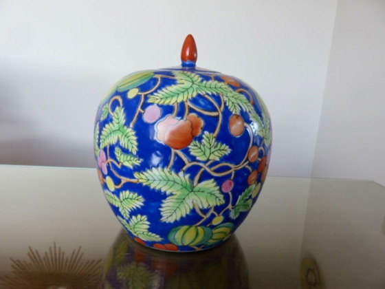 Image 1 of Chinese porcelain ginger jar, early 20th century