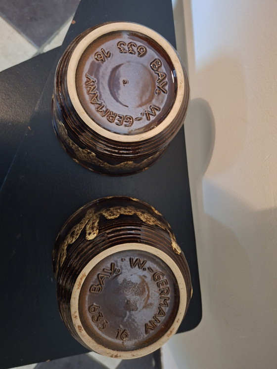 Image 1 of Duo West Germany bloempotten