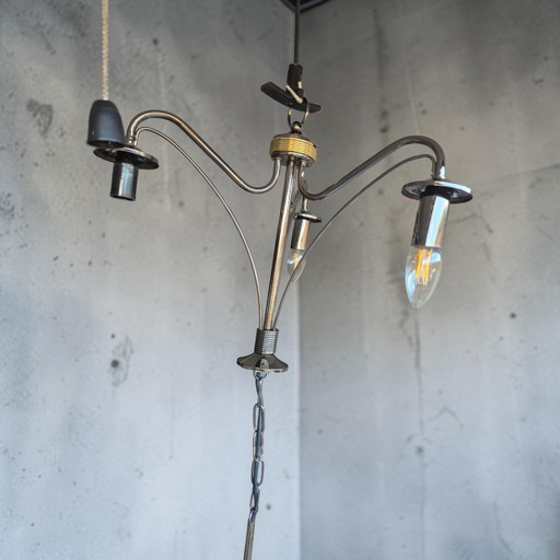 Lampada a sospensione di design – hanglampen, Metal, Chrome (photo 2 of 7)