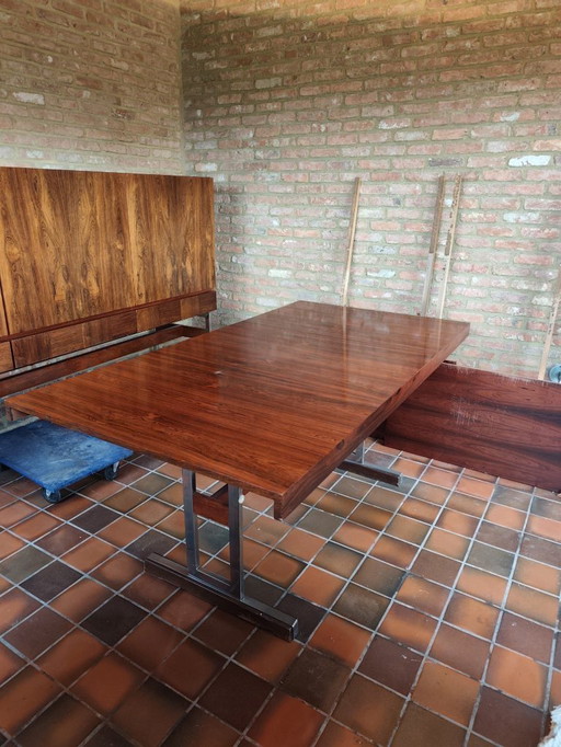 Mesa extensible, fábrica de muebles Aurore 1860