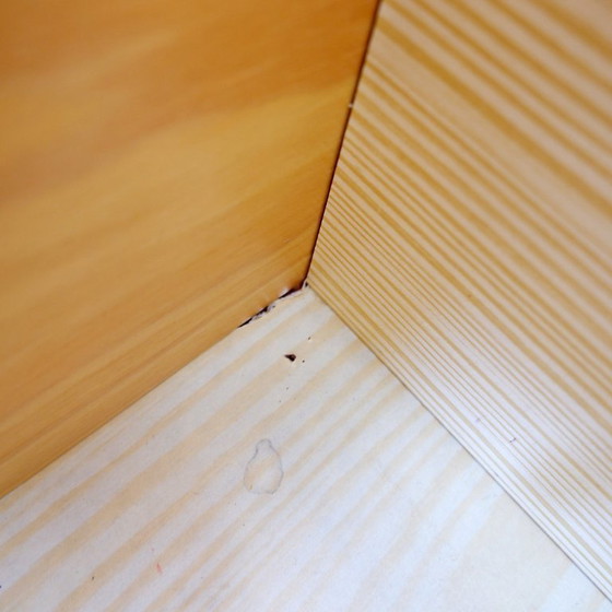 Image 1 of Vintage grenen ladekast uit 1980