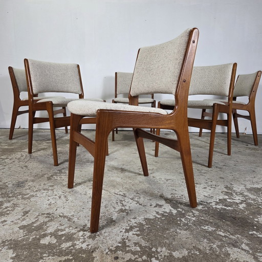 Erik Buch model 89, Anderstrup vintage 1960s Danish chair