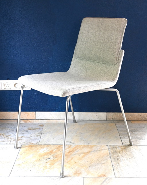 1x Chair Triennial - Gispen - Fabric/Chrome