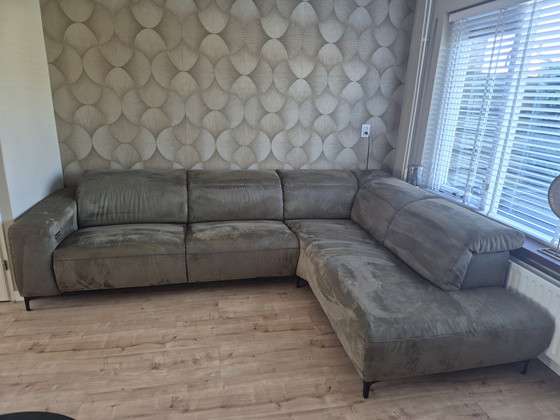 Image 1 of Montel Arizona corner sofa olive