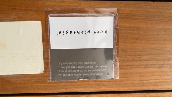 Image 1 of Beautiful Bert Plantagie walnut dining table