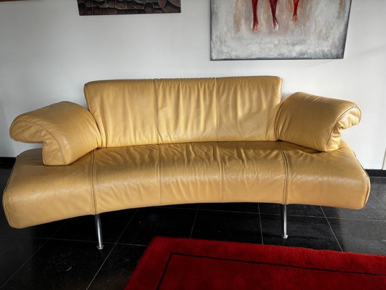 Image 1 of Sofá de cuero de diseño