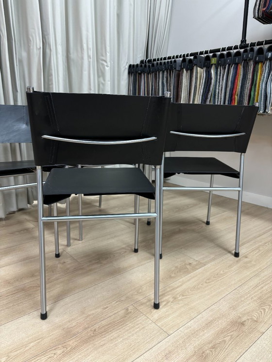 Image 1 of Spectrum SE06 | Refurbished | Black saddle leather | Set of 4