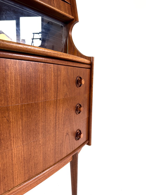 Image 1 of Vintage teakhouten secretaire, Gunnar Falsig ‘60