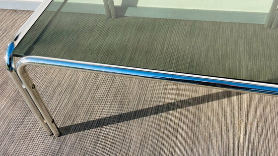 Image 1 of Pair of chrome coffee tables # Vintage 70s # Living Room Tables