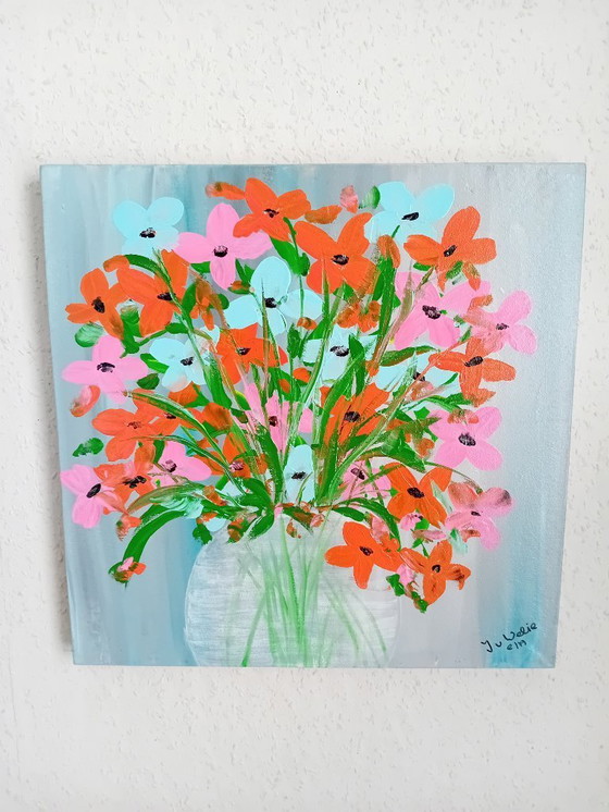 Image 1 of Flowers in Vase Painting (7)