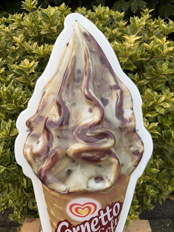 Image 1 of Cornetto Soft lampada da parete gelato light box